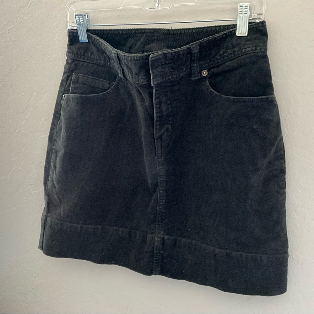 Patagonia corduroy skirt grey/black size 2